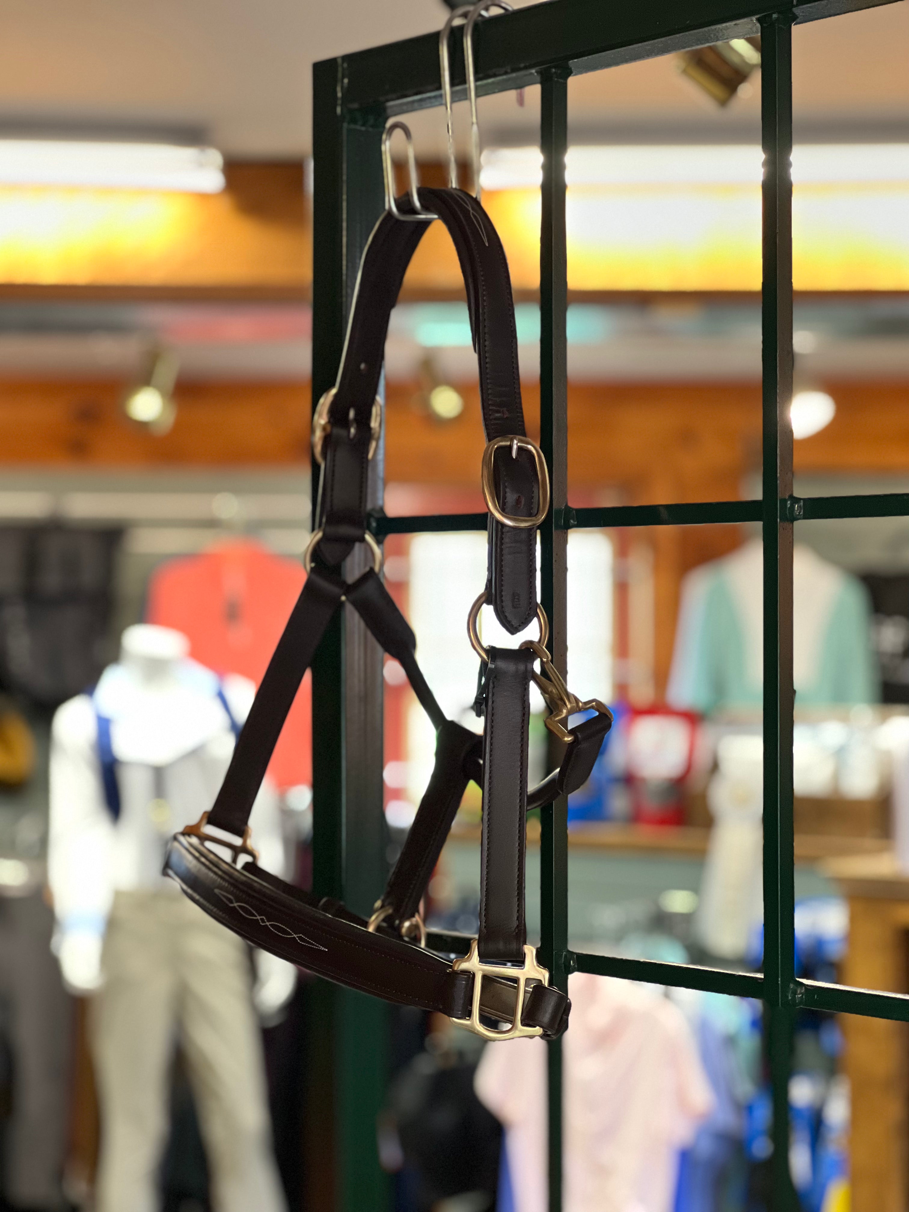 Leather Halter Baker's Saddlery