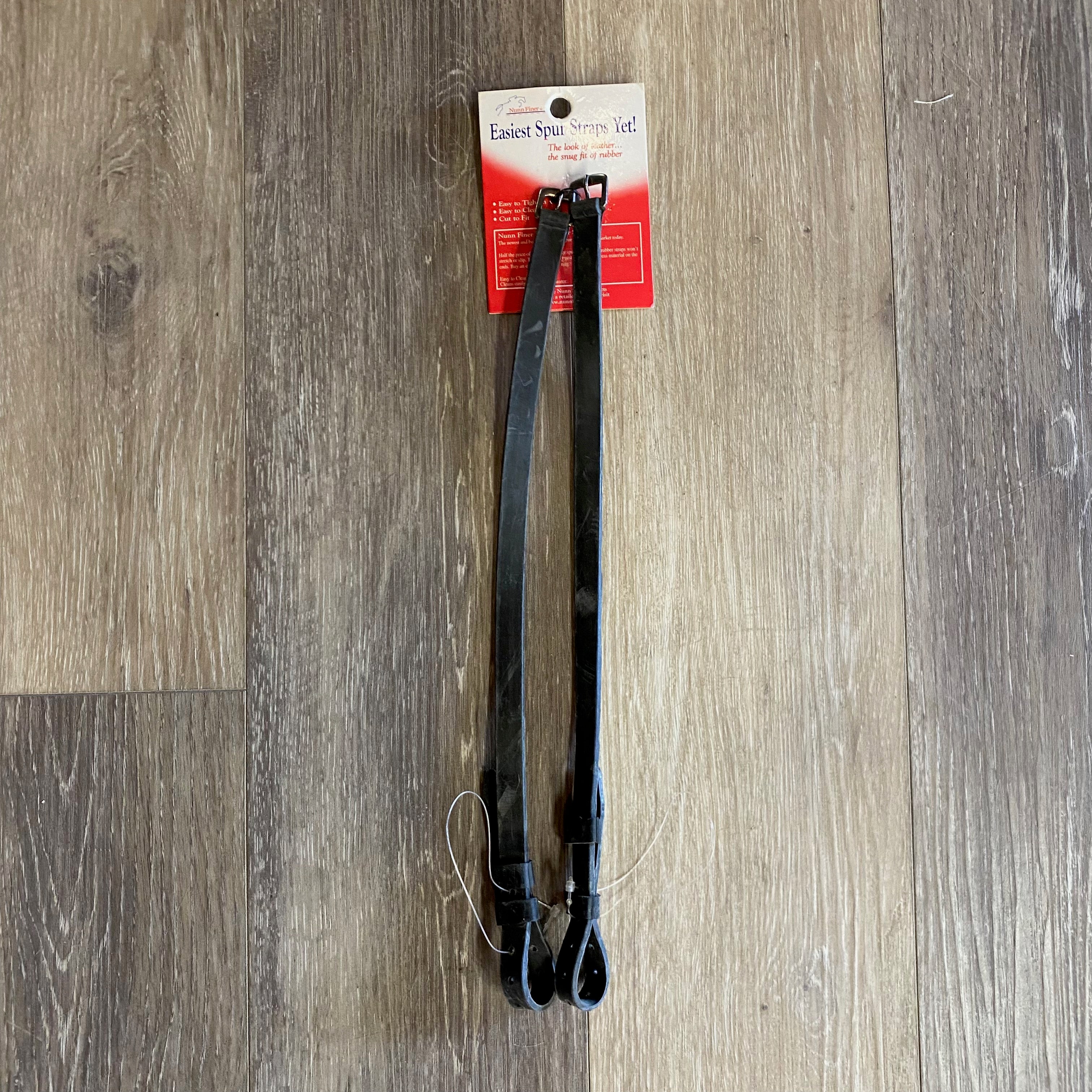 Consignment Nunn Finer Rubber Spur Straps Baker's Saddlery
