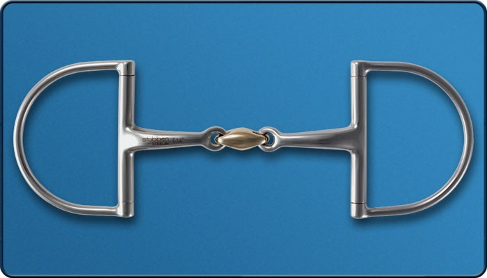 Stubben Steeltec Dee Ring Bit - Bits from Baker's Saddlery