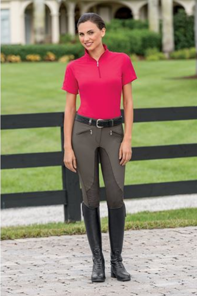 Culotte D'équitation Cavallo Cavagrip - Taille Haute, Graphite, Taille 36 (occasion)