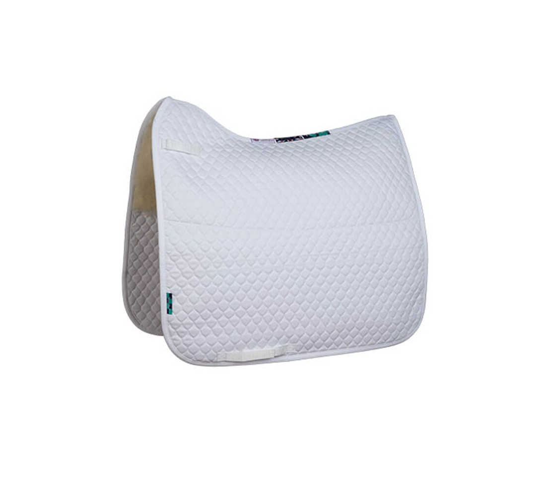NuuMed HiWither Dressage Saddle Pad with Wool Baker's Saddlery