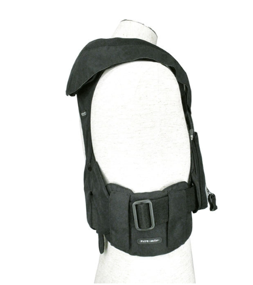 Back padding LW3, Back Protector (velcro), motorcycle, - hit-air -  Werable Airbag