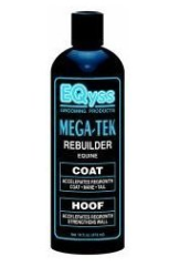 Mega-Tek Rebuilder De Eqyss - Acondicionador Para Caballo, Fortalece Pezuñas, Melena Y Cola, 16 Onzas